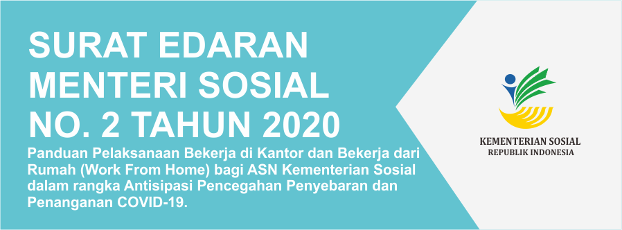 Surat Edaran Menteri Sosial Nomor 2 Tahun 2020